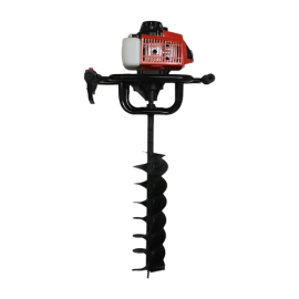 Ginwala Earth Auger 63CC, 2.7 HP, 2 Stroke, Without Bit, Made in India